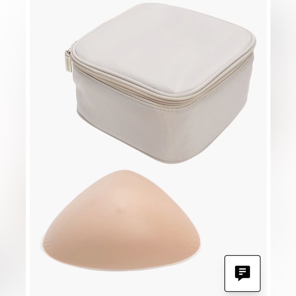 AMOENA BREAST FORM 390 NATURA LIGHT 2S SIZE 7 MADE IN GERMANY